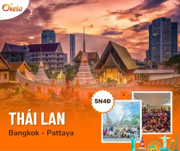 Tour Thái Lan Pattaya Bangkok 5N4Đ